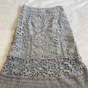 Leith lace/crochet skirt